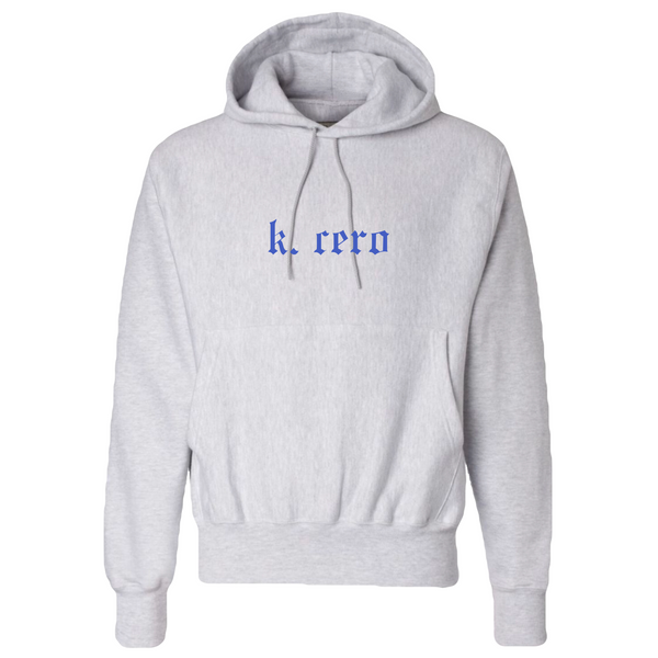 "K. Cero / Covina Kids" Gray Champion Hoodie